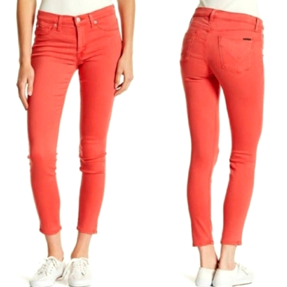 Natalie Mid Rise Ankle Super Skinny Jeans